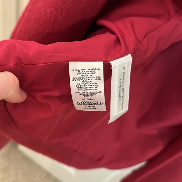 Loft Wool Blend Asymmetrical Jacket - Picture 4 of 6